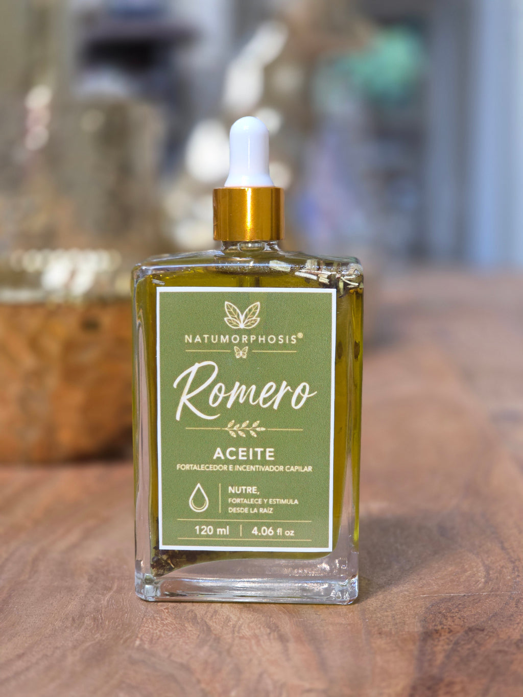Natumorphosis® Rosemary Oil. Fortalecedor e incentivador capilar – 120 ml